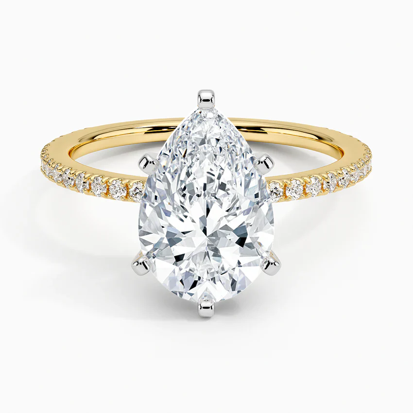 ecomposer-view with diamond shape-pear,ecomposer-size-2.5-ct,ecomposer-metal type-yellow-gold-18k