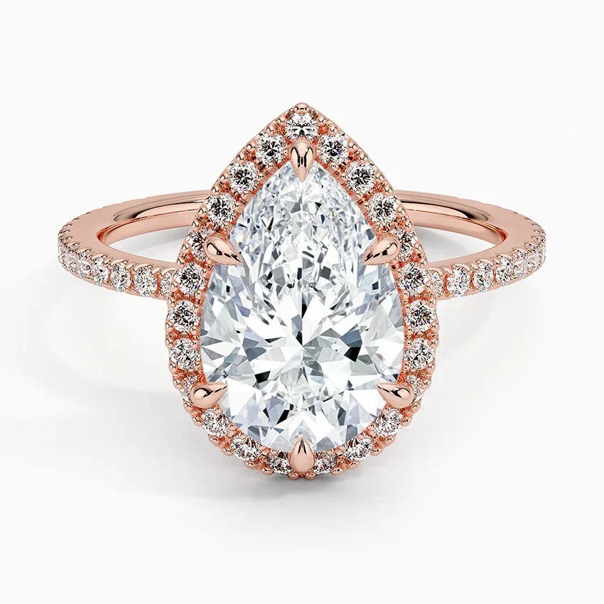 ecomposer-view with diamond shape-pear,ecomposer-size-2.5-ct,ecomposer-metal type-rose-gold-18k