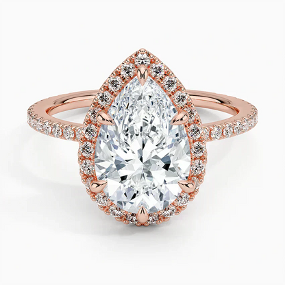 ecomposer-view with diamond shape-pear,ecomposer-size-2.5-ct,ecomposer-metal type-rose-gold-18k
