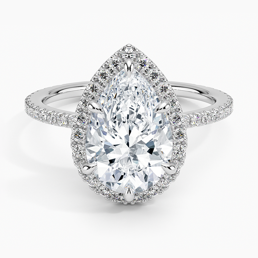 ecomposer-view with diamond shape-pear,ecomposer-size-2.5-ct,ecomposer-metal type-white-gold-18k