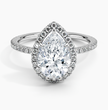 ecomposer-view with diamond shape-pear,ecomposer-size-2-ct,ecomposer-metal type-white-gold-18k