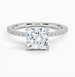 ecomposer-view with diamond shape-princess,ecomposer-size-1.5-ct,ecomposer-metal type-white-gold-18k