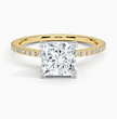 ecomposer-view with diamond shape-princess,ecomposer-size-1.5-ct,ecomposer-metal type-yellow-gold-18k