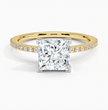 ecomposer-view with diamond shape-princess,ecomposer-size-1.5-ct,ecomposer-metal type-yellow-gold-18k