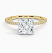 ecomposer-view with diamond shape-princess,ecomposer-size-1.5-ct,ecomposer-metal type-yellow-gold-18k
