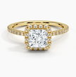 ecomposer-view with diamond shape-princess,ecomposer-size-1-ct,ecomposer-metal type-yellow-gold-18k