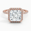 ecomposer-view with diamond shape-princess,ecomposer-size-3-ct,ecomposer-metal type-rose-gold-18k