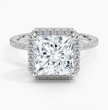ecomposer-view with diamond shape-princess,ecomposer-size-3-ct,ecomposer-metal type-white-gold-18k