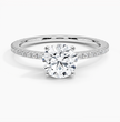 ecomposer-view with diamond shape-round,ecomposer-size-1-ct,ecomposer-metal type-white-gold-18k