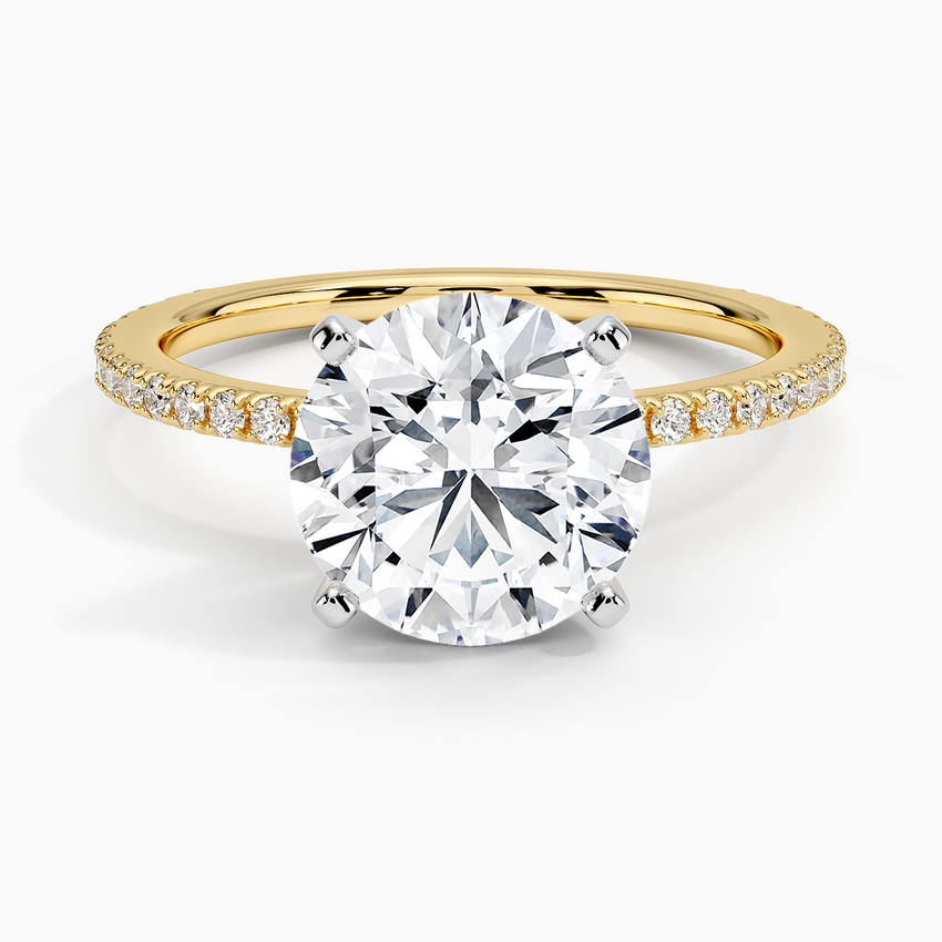 ecomposer-view with diamond shape-round,ecomposer-size-2.5-ct,ecomposer-metal type-yellow-gold-18k