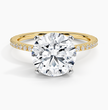 ecomposer-view with diamond shape-round,ecomposer-size-3-ct,ecomposer-metal type-yellow-gold-18k