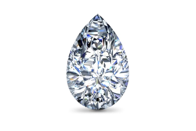 1.00 Carat Pear Diamond | Lab Grown Diamond | F | VS1