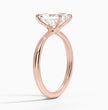 ecomposer-metal type-rose-gold-18K,ecomposer-ring setting-solitaire