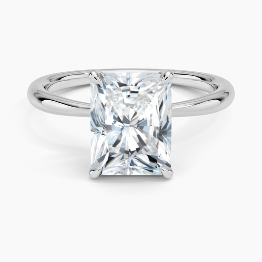 ecomposer-metal type-white-gold-18K,ecomposer-ring setting-solitaire