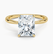 ecomposer-metal type-yellow-gold-18K,ecomposer-ring setting-solitaire