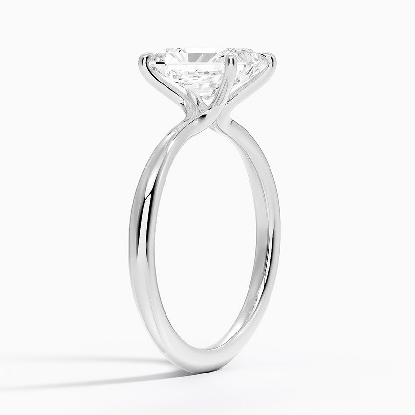 ecomposer-view with diamond shape-radiant,ecomposer-size-1.5-ct,ecomposer-metal type-white-gold-18k