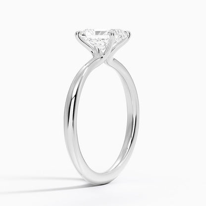 ecomposer-view with diamond shape-radiant,ecomposer-size-1-ct,ecomposer-metal type-white-gold-18k