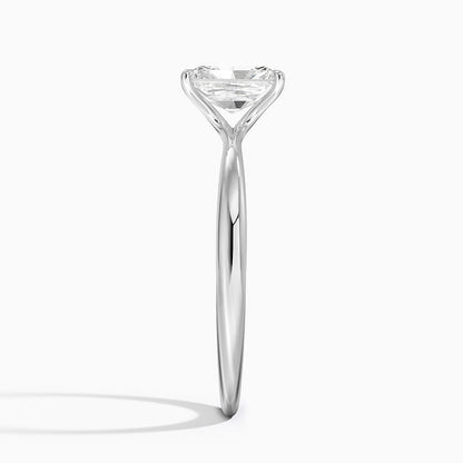 ecomposer-view with diamond shape-radiant,ecomposer-size-1-ct,ecomposer-metal type-white-gold-18k