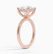 ecomposer-view with diamond shape-round, ecomposer-metal type-rose-gold-18k