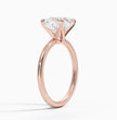 ecomposer-metal type-rose-gold-18K,ecomposer-ring setting-solitaire