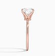 ecomposer-view with diamond shape-cushion,ecomposer-size-2.5-ct,ecomposer-metal type-rose-gold-18k