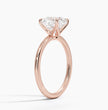 ecomposer-view with diamond shape-cushion,ecomposer-size-2-ct,ecomposer-metal type-rose-gold-18k