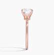 ecomposer-view with diamond shape-cushion,ecomposer-size-2-ct,ecomposer-metal type-rose-gold-18k