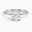 ecomposer-view with diamond shape-cushion,ecomposer-size-1.5-ct,ecomposer-metal type-white-gold-18k