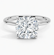 ecomposer-view with diamond shape-cushion,ecomposer-size-3-ct,ecomposer-metal type-white-gold-18k