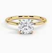 ecomposer-view with diamond shape-cushion,ecomposer-size-1.5-ct,ecomposer-metal type-yellow-gold-18k