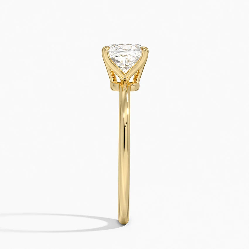 ecomposer-view with diamond shape-cushion,ecomposer-size-1.5-ct,ecomposer-metal type-yellow-gold-18k