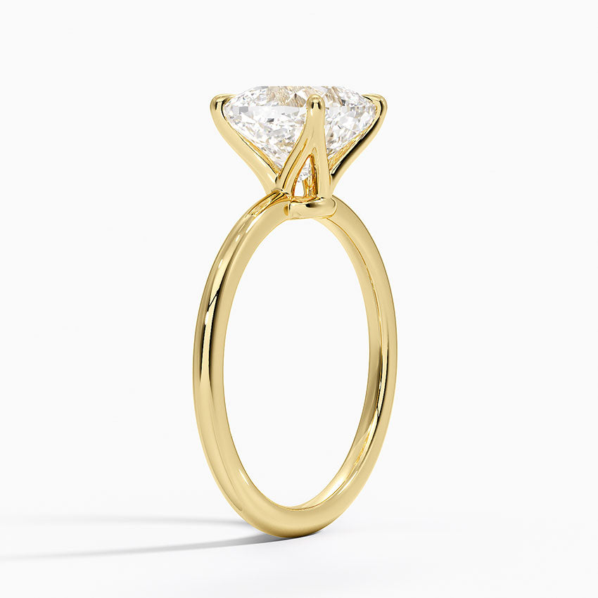 ecomposer-view with diamond shape-cushion,ecomposer-size-2.5-ct,ecomposer-metal type-yellow-gold-18k