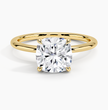 ecomposer-view with diamond shape-cushion,ecomposer-size-2-ct,ecomposer-metal type-yellow-gold-18k