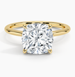 ecomposer-view with diamond shape-cushion,ecomposer-size-3-ct,ecomposer-metal type-yellow-gold-18k