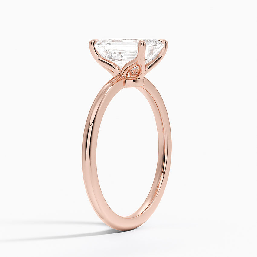 ecomposer-view with diamond shape-emerald,ecomposer-size-1.5-ct,ecomposer-metal type-rose-gold-18k