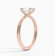 ecomposer-metal type-rose-gold-18K,ecomposer-ring setting-solitaire