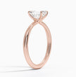 ecomposer-metal type-rose-gold-18K,ecomposer-ring setting-solitaire