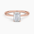 ecomposer-metal type-rose-gold-18K,ecomposer-ring setting-solitaire