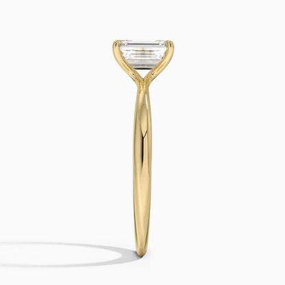 ecomposer-view with diamond shape-emerald,ecomposer-size-1-ct,ecomposer-metal type-yellow-gold-18k