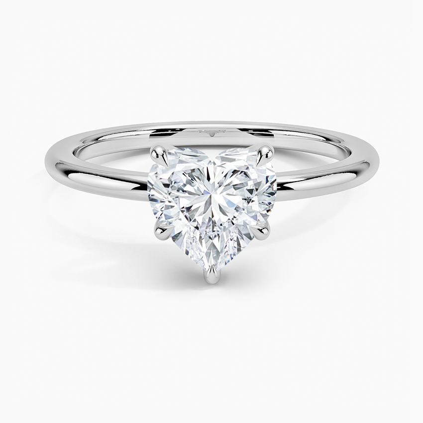 ecomposer-view with diamond shape-heart,ecomposer-size-1.5-ct,ecomposer-metal type-white-gold-18k