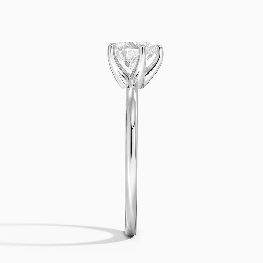 ecomposer-view with diamond shape-heart,ecomposer-size-1-ct,ecomposer-metal type-white-gold-18k