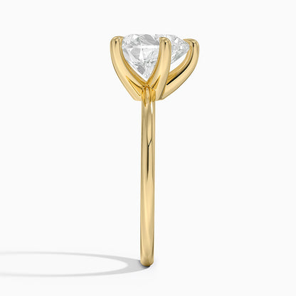ecomposer-view with diamond shape-heart,ecomposer-size-2.5-ct,ecomposer-metal type-yellow-gold-18k
