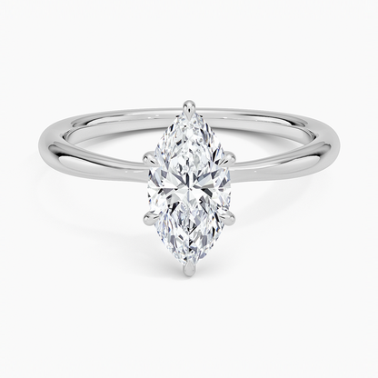ecomposer-view with diamond shape-marquise,ecomposer-size-1-ct,ecomposer-metal type-white-gold-18k