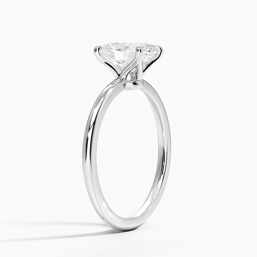 ecomposer-metal type-white-gold-18K,ecomposer-ring setting-solitaire