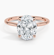 ecomposer-metal type-rose-gold-18K,ecomposer-ring setting-solitaire