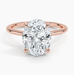 ecomposer-metal type-rose-gold-18K,ecomposer-ring setting-solitaire