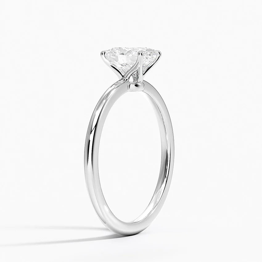 ecomposer-view with diamond shape-oval,ecomposer-size-1-ct,ecomposer-metal type-white-gold-18k