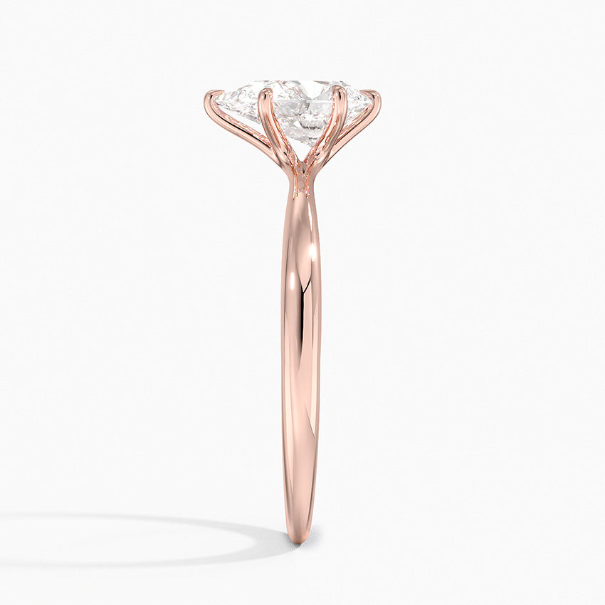 ecomposer-view with diamond shape-pear,ecomposer-size-1-ct,ecomposer-metal type-rose-gold-18k