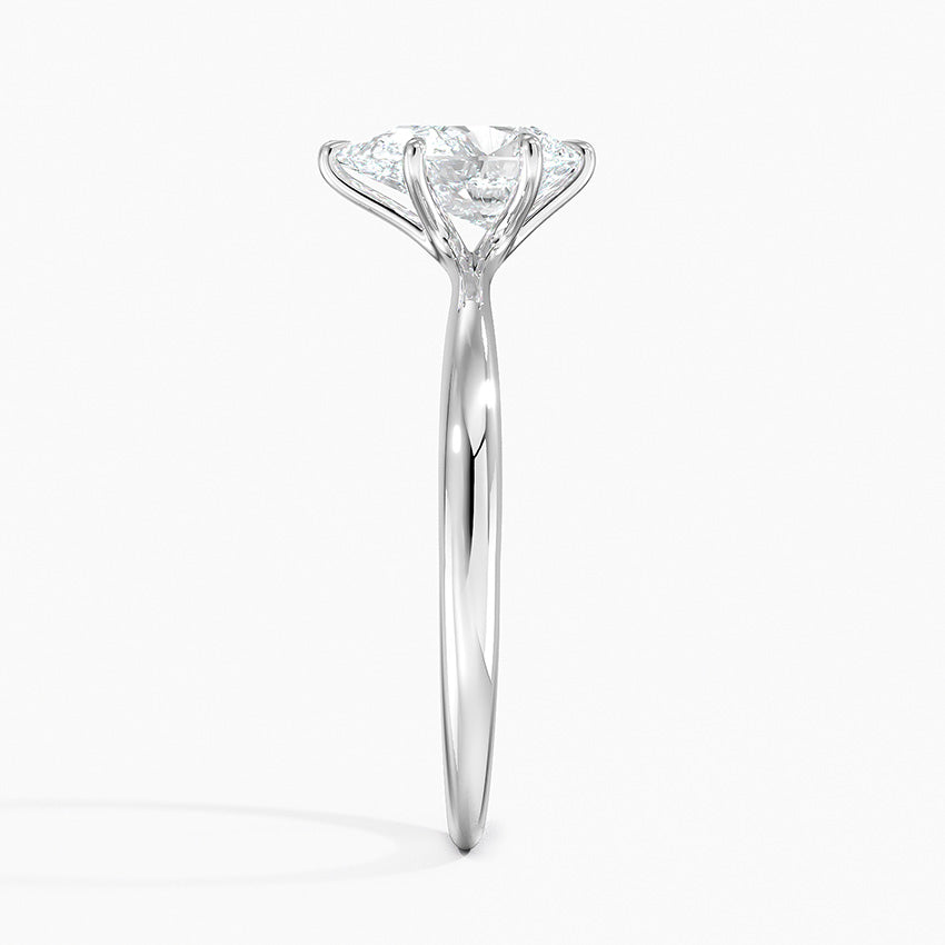 ecomposer-view with diamond shape-pear,ecomposer-size-1-ct,ecomposer-metal type-white-gold-18k