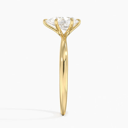 ecomposer-view with diamond shape-pear,ecomposer-size-1-ct,ecomposer-metal type-yellow-gold-18k